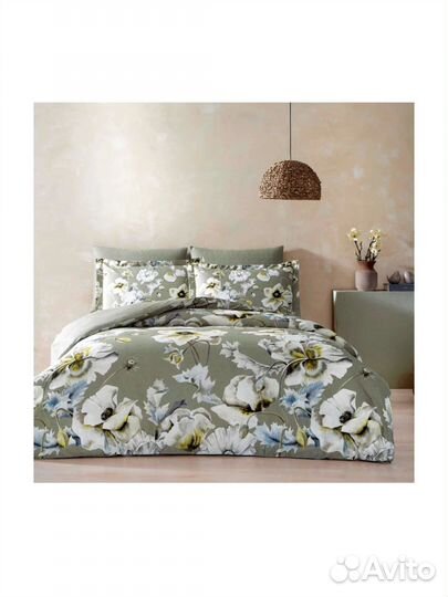 Постельное белье сатин евро