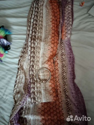 Слинг шарф с кольцами