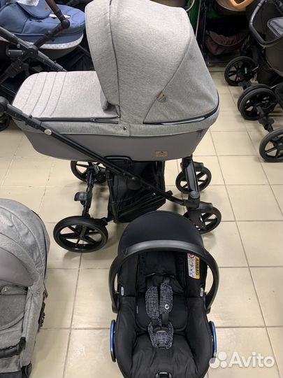 Коляска 3 в 1 adamex + maxi cosi