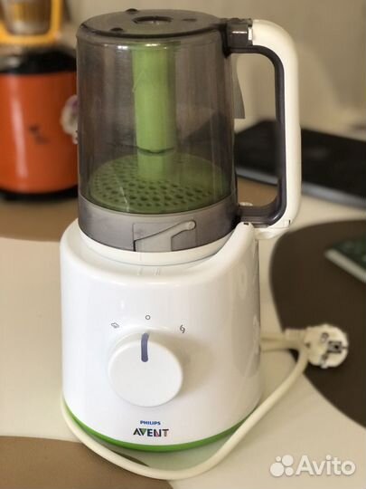 Пароварка блендер philips avent 2 в 1