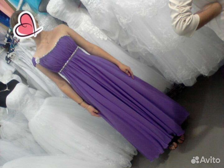 Платье вечернее+украшение