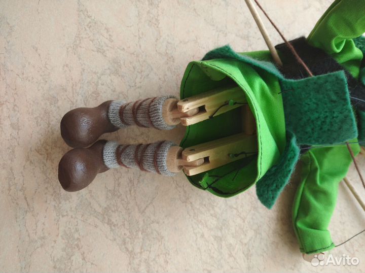 Куклы марионетки Робин Гуд и Дева Мэрион