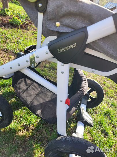 Коляска adamex 3 в 1 бу