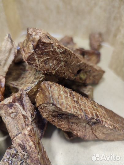 Легкое говяжье сушёное для собак и кошек 200 г