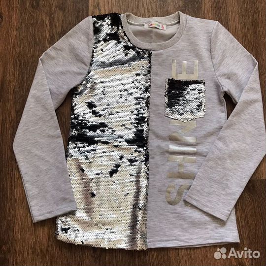 Лонгслив для девочки