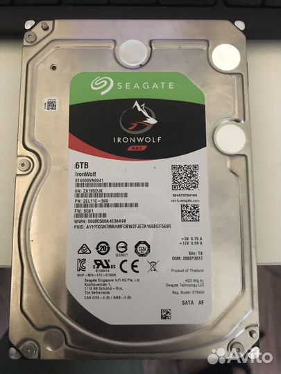 Жесткий диск 6тб