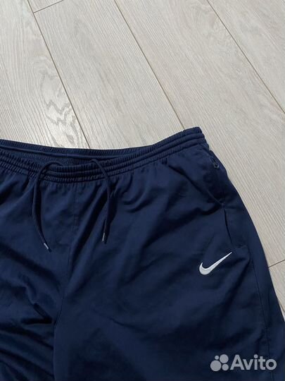 Синие спортивные штаны Nike XL оригинал