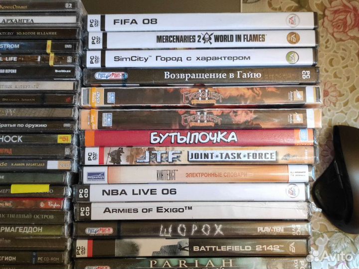 Новые Компьютерные игры на DVD и CD
