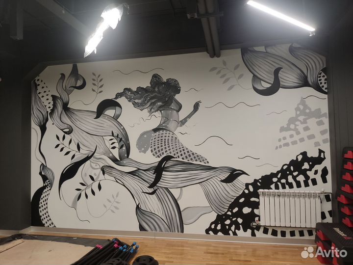 Художник роспись стен