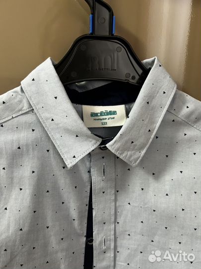 Рубашка для мальчика 122