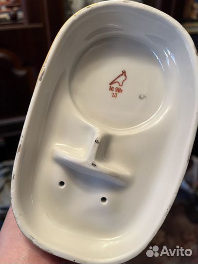 Мишка- Лакомка, статуэтка фарфоровая