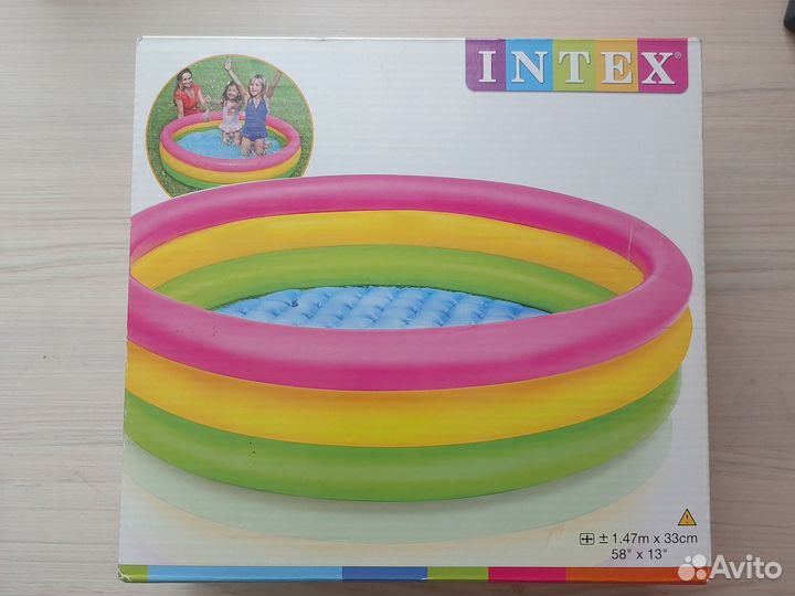 Бассейн детский intex