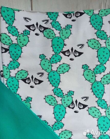 Отрезы ткани футер и кулирка для детской одежды