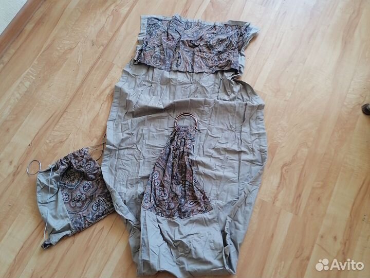 Слинг для новорожденных на кольцах