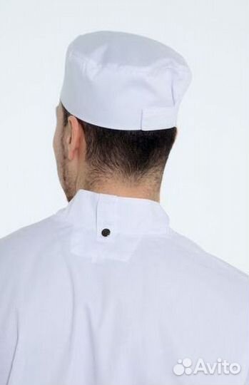 Чёрный китель поварской женский