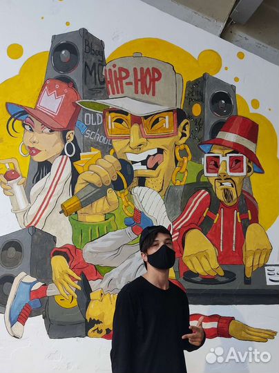 Художник роспись стен