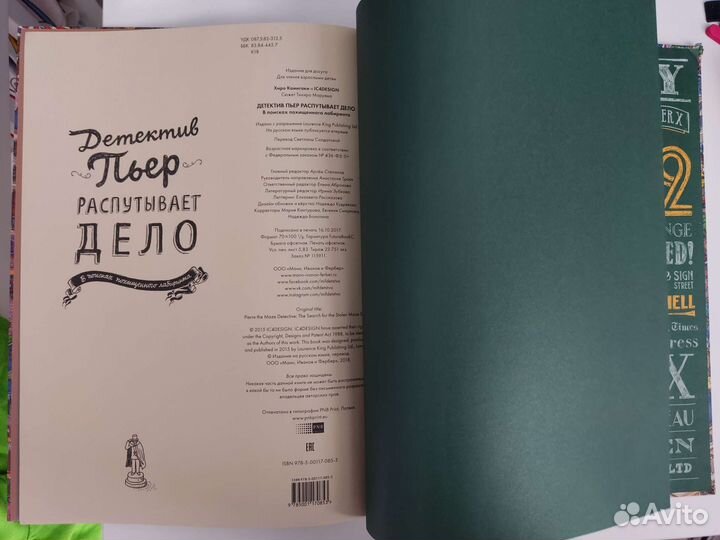 Детектив Пьер распутывает дело, книга