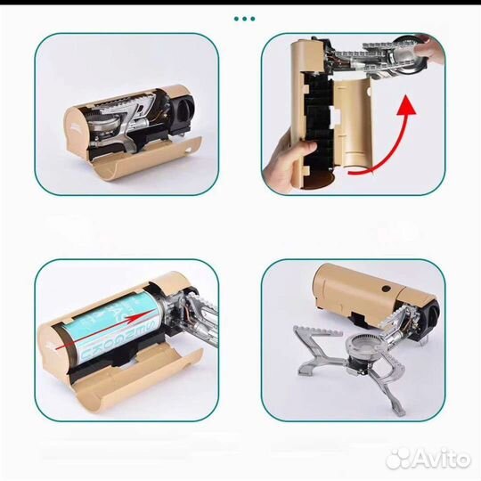 Туристическая газовая плита