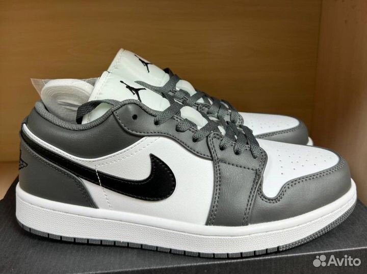 Кроссовки Nike Air Jordan 1 low iron grey