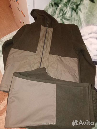 Флисовый костюм мужской тактический 48-50