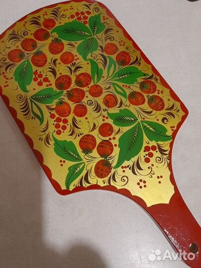 Доска кухонная сувенирная Хохлома