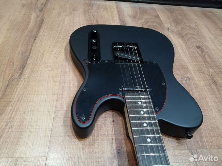 Fender Telecaster Custom Noir Black Satin