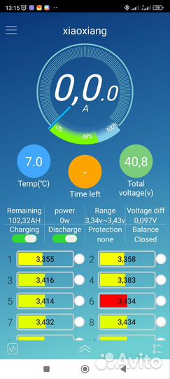 Аккумулятор lifepo4 36v 120ah