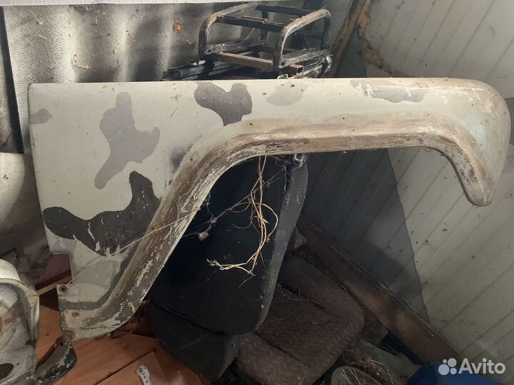 Передние крылья на УАЗ 469