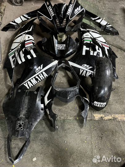 Комплект пластика yamaha r6 06-07
