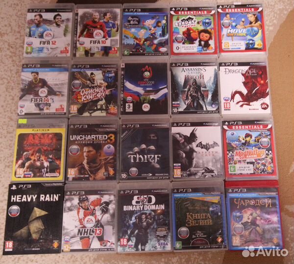 Диски Sony Playstation 3