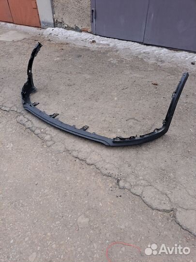 Kia sportage 4 губа бампера оригинал