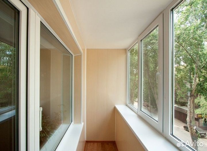 Остекление балконов