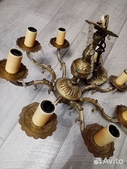 Продам старинную люстру