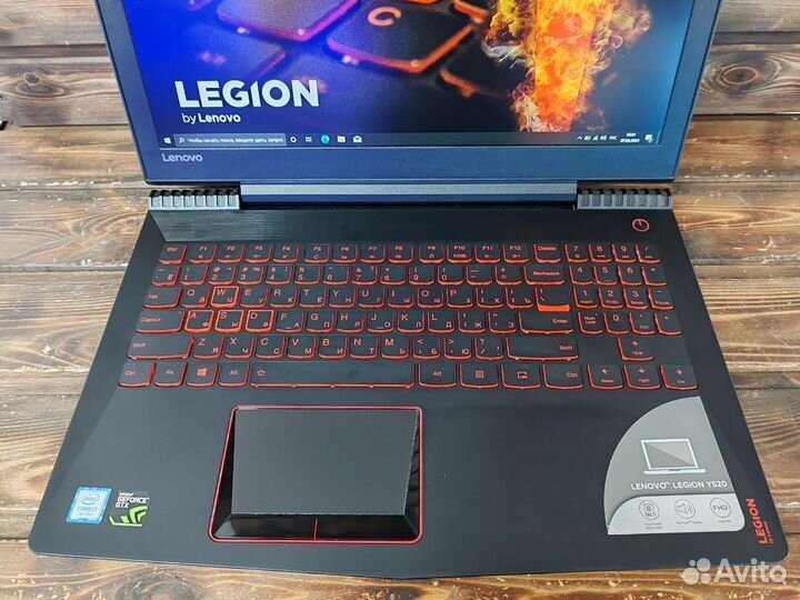 Игровой ноутбук Lenovo Legion Intel i7 GTX 1050 4G