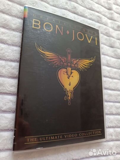 DVD диск рок-группы Bon Jovi