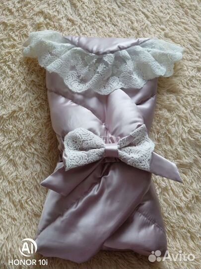 Конверт на выписку для девочки весна