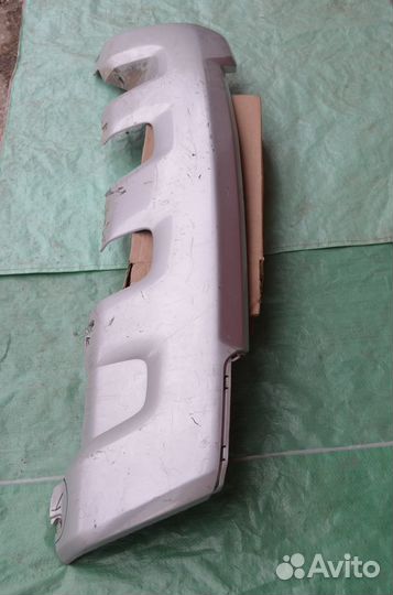 Накладка заднего бампера Renault Duster