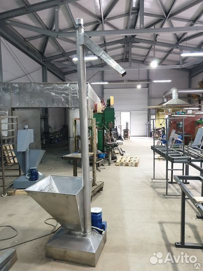 Вертикальный шнековый транспортер шз