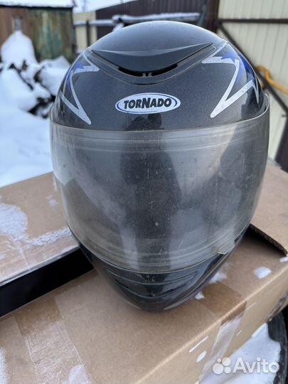 Мотошлем Tornado размер S(54)