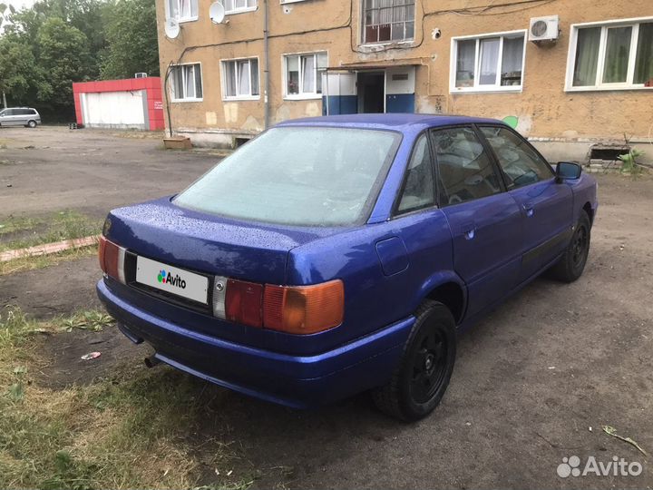 Audi 80 1.8 МТ, 1990, 250 000 км