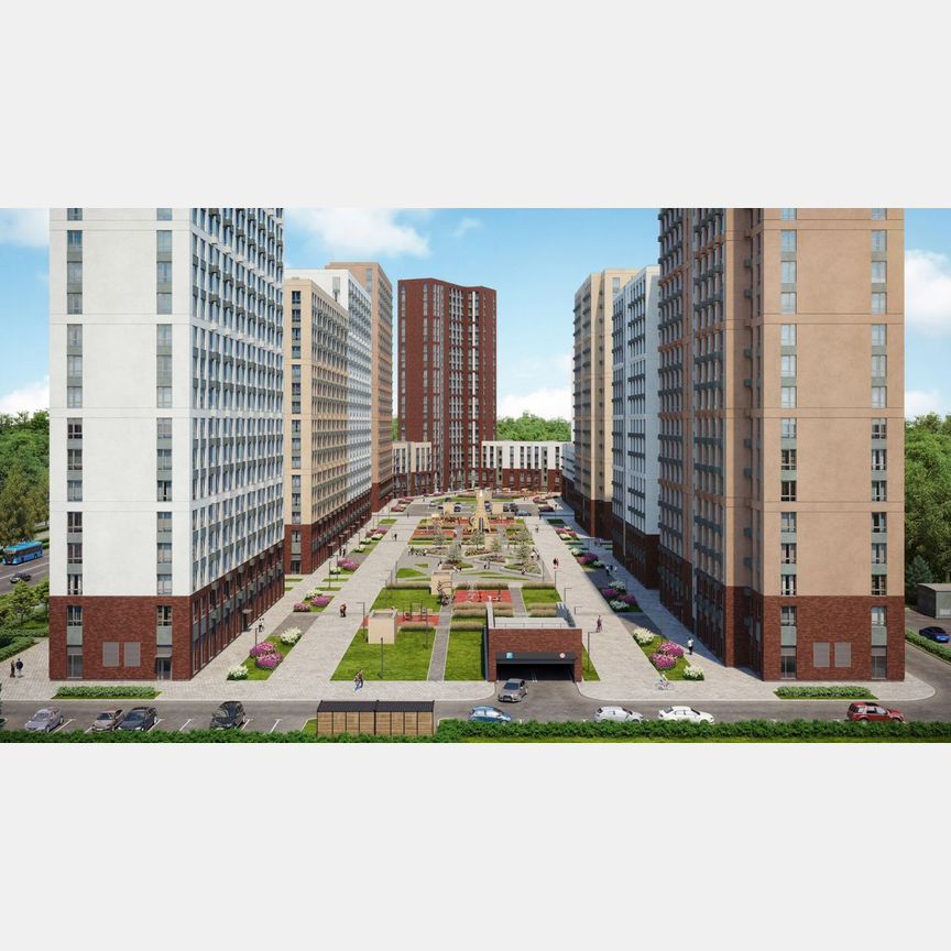 1-к. квартира, 39,5 м², 17/24 эт.