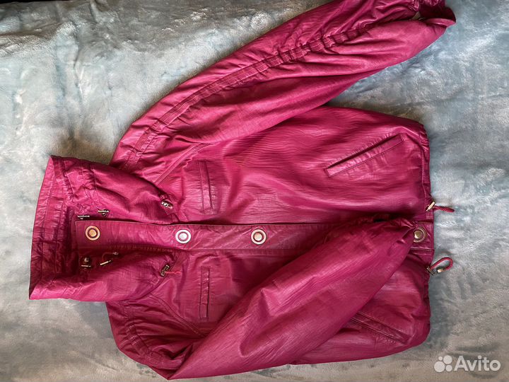 Куртка кожаная женская 48 50