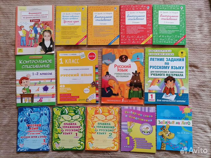 Учебные пособия по русскому языку и литературе