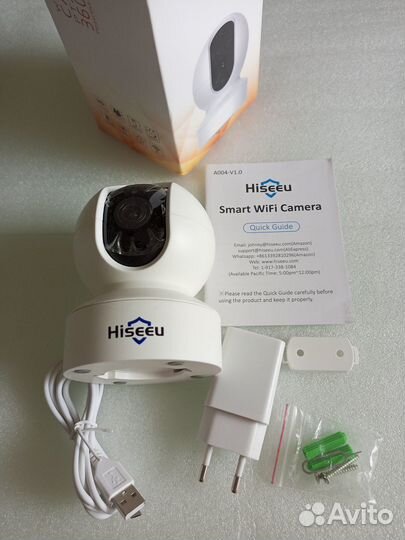 Ip камера WiFi (видеоняня) Hiseeu FJ3C 2 Mp новая