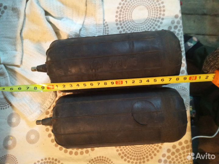 Пневмобаллоны в пружины