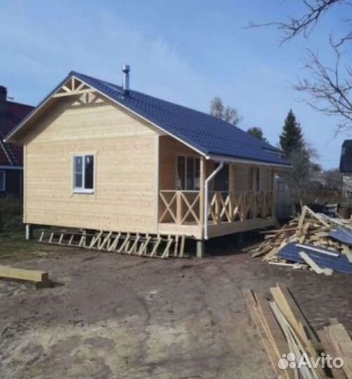 Пристройка к дому, терраса, баня, веранда