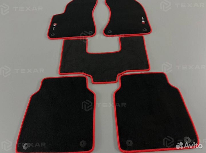 Коврики для Audi A8 III Long (D4) ворсовые