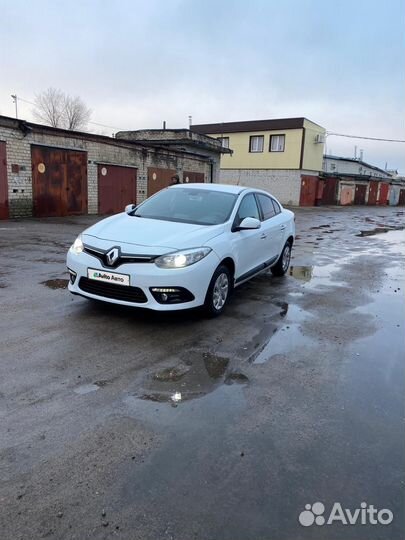 Renault Fluence 1.6 CVT, 2014, 190 384 км