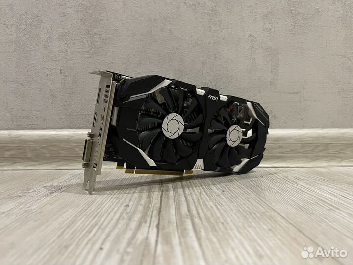Видеокарта MSI GT OC GTX1060 5GB