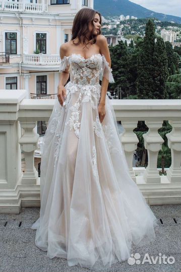 Свадебное платье Gabbiano - Secret Sposa Зола